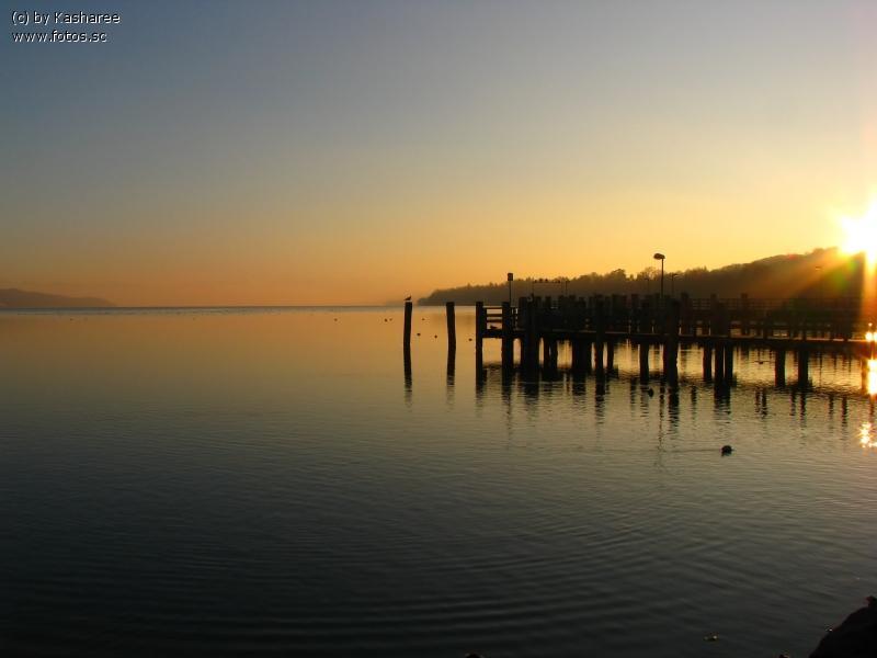 starnberg see sonnenuntergang abend lich