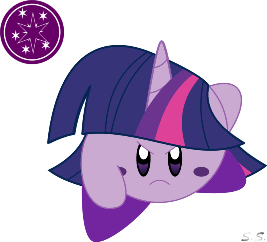 kirby twilight sparkle by silver soldier