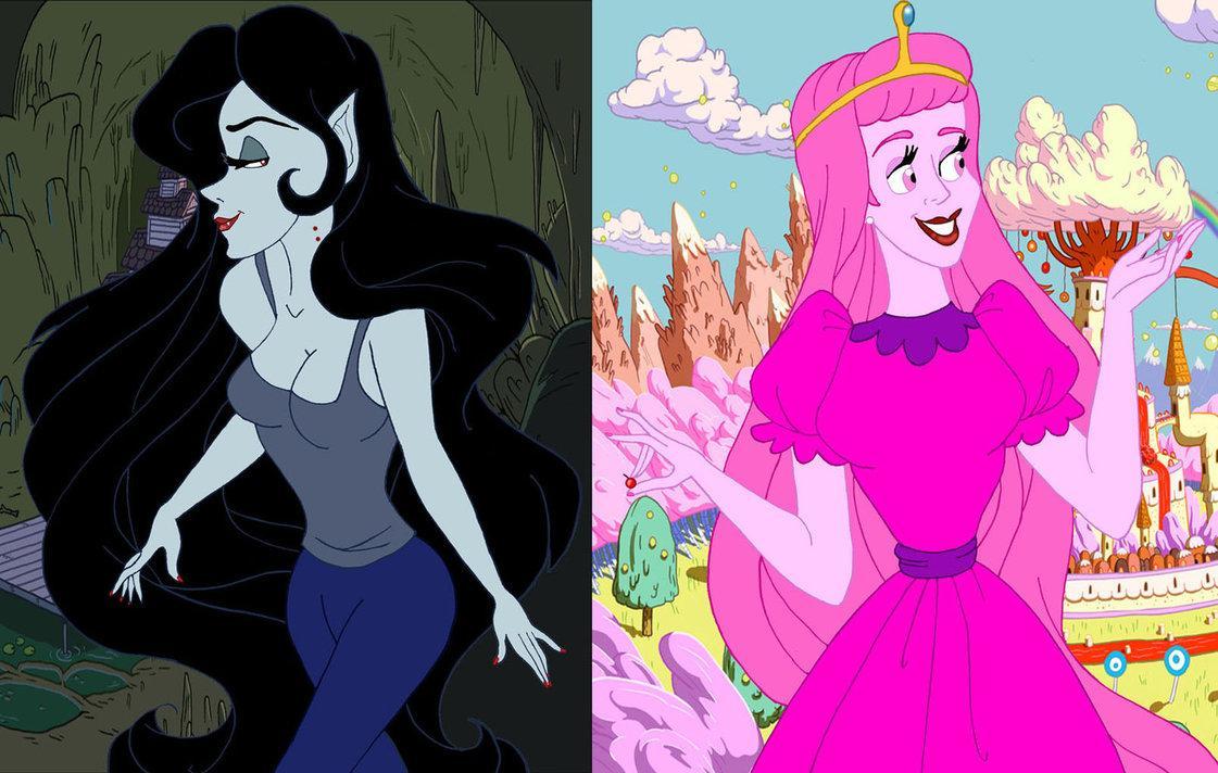 disney marceline and princess bubblegum 