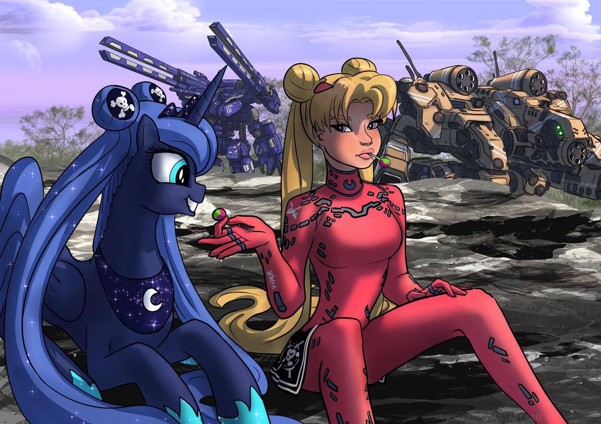 rebel moon meets bad ass moon by foxi 5-