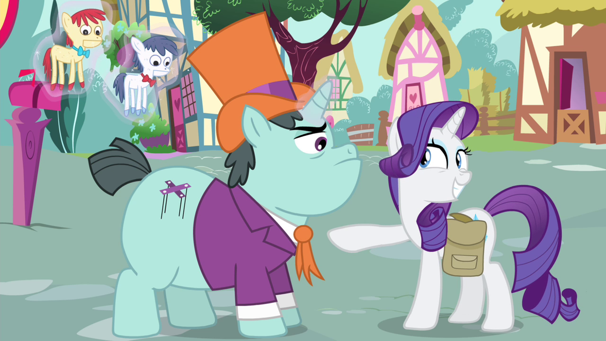 Rarity grin S4E23