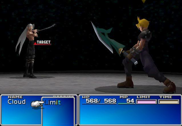 Final battle sephiroth ffvii