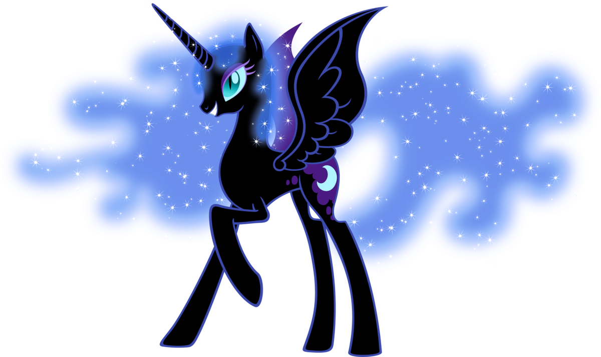 nightmare moon   nekkid by moongazeponie