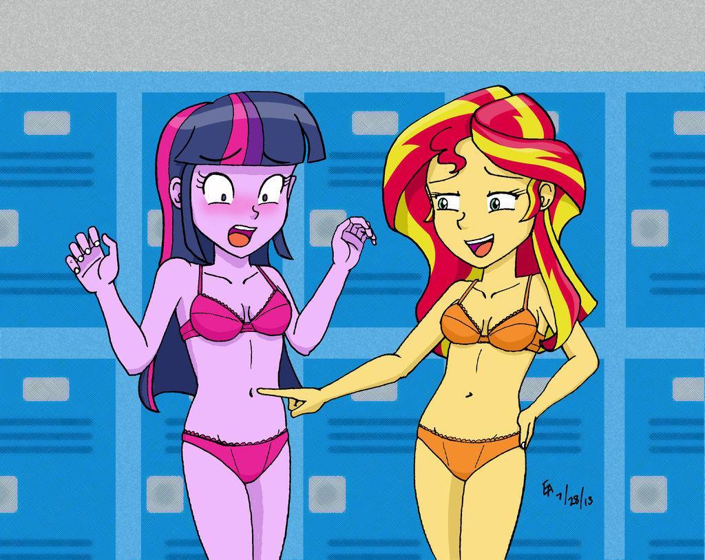 mlp eg  locker room torment by mayorligh