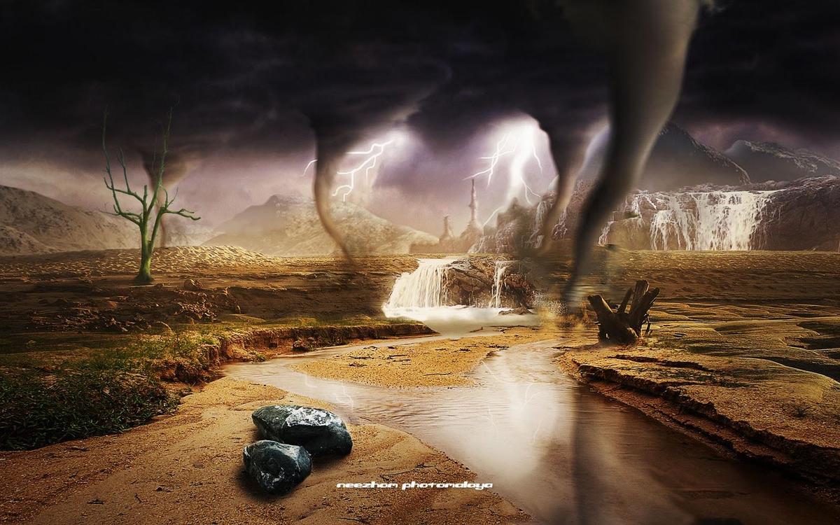 Tornadoattackwallpaper