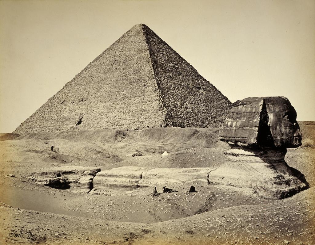 The Great Pyramid and the Sphinx