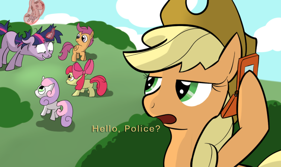 hello police  by scootaloo chicken-d6x7k