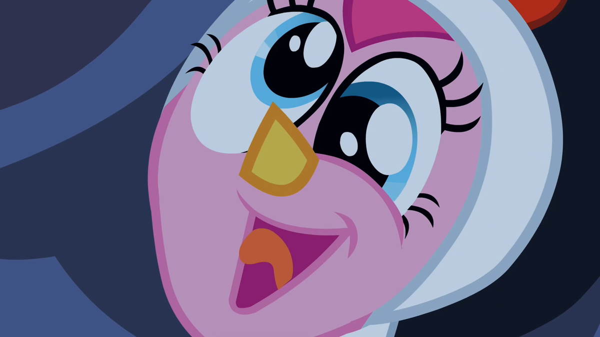 Pinkie Pie derps in a chicken costume S2