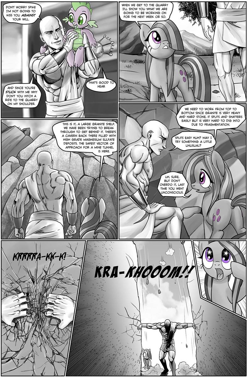 1092894 safe oc monochrome comic spike o