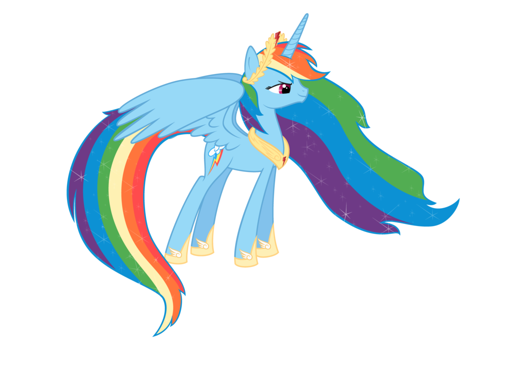 princess rainbow dash by nianara-d4pl1zq