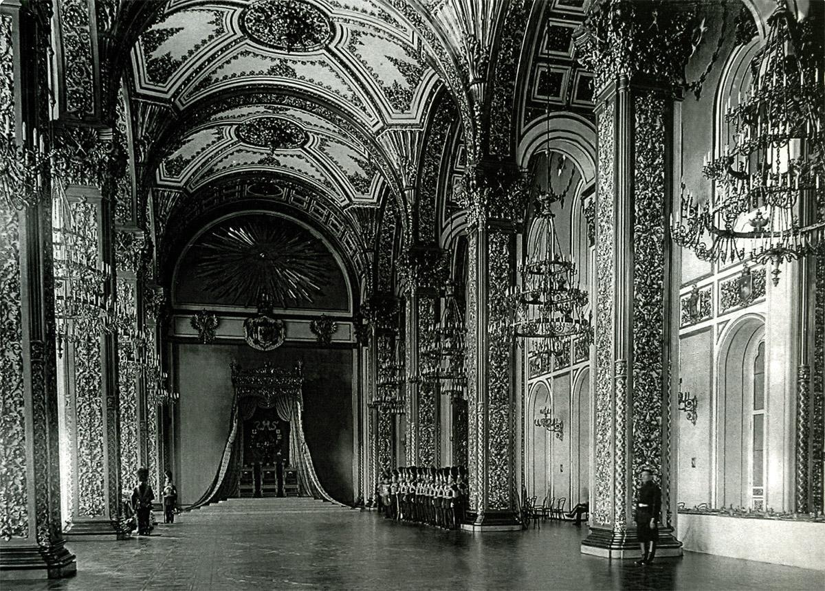 Grand Kremlin Palace 1896 coronation 2