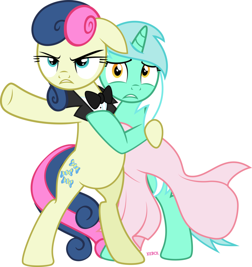 bon bond and lyra by xebck-d8xboch