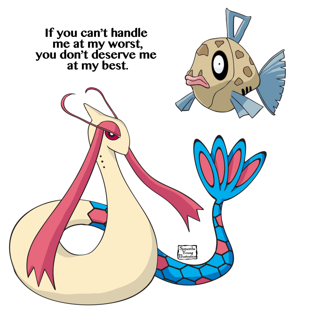 feebas milotic by samyoungillustration-d