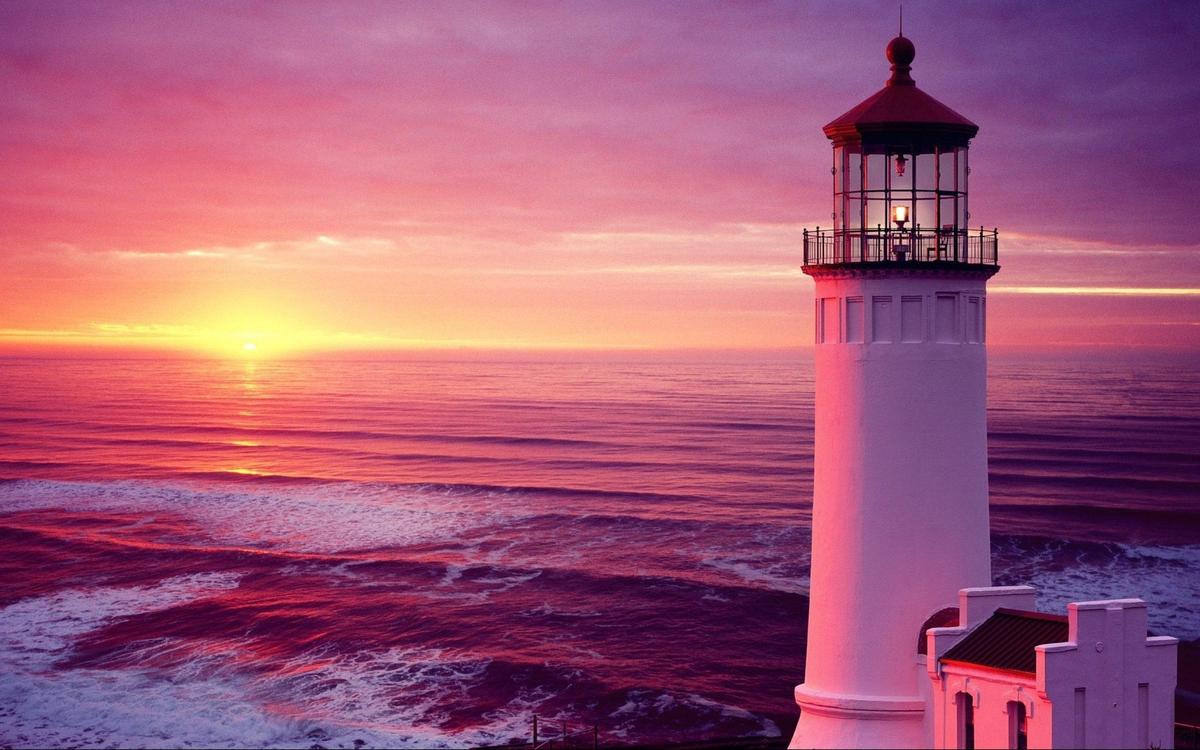 nature-wallpapers-lighthouse-sunset-wall