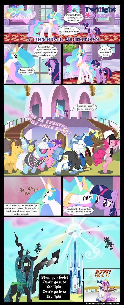 a crystal question by mlp silver quill d