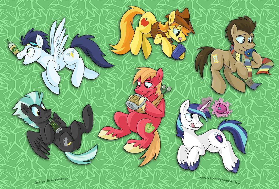 mlp cup art   stallions by sophiecabra-d