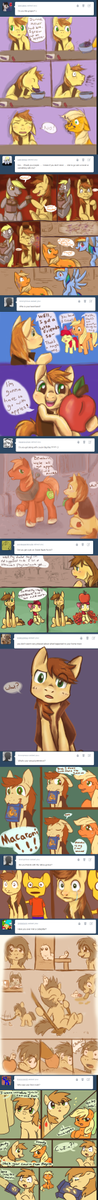 ask ponyville braeburn 1 10 by buizel149