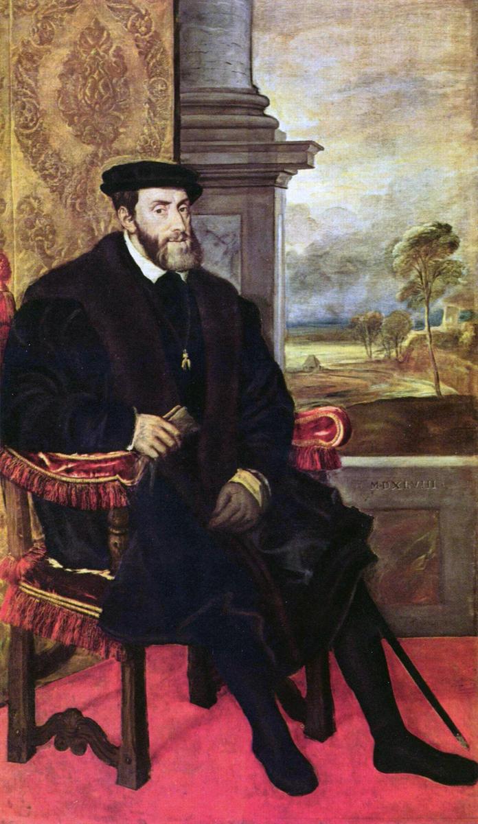 Karl V.-Carlos I. 1548 28Tiziano Vecelli