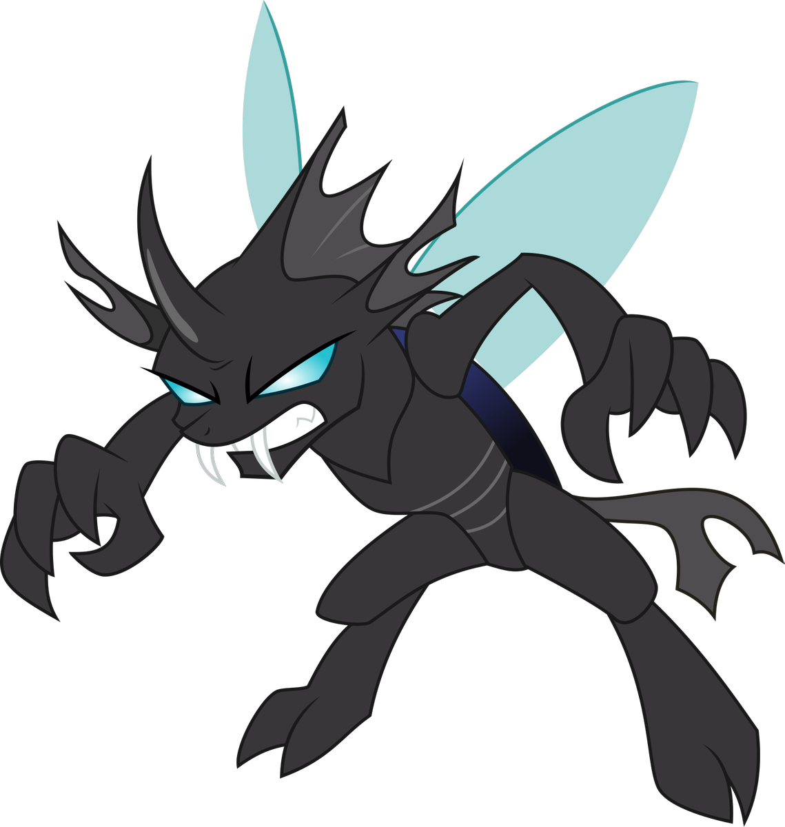 canter girls  changeling  vectorized  by