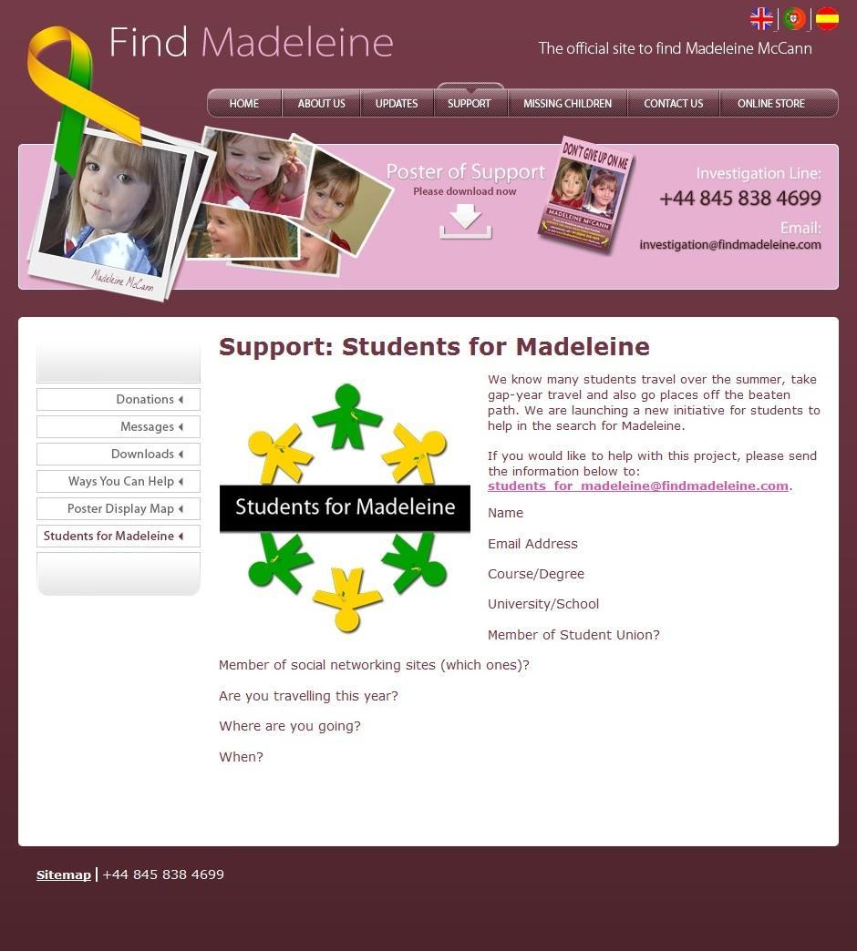 studentsformadeleine