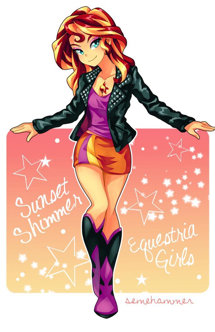 sunset shimmer by semehammer-d6ri0l8