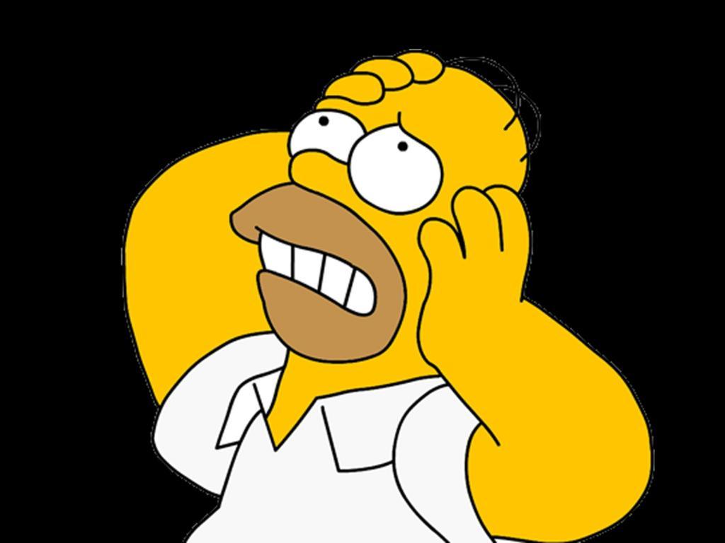 homer serious problem Wallpaper yvt2