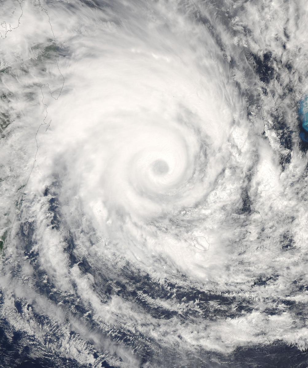 Cyclone Gamede 25 February 2007 0950Z