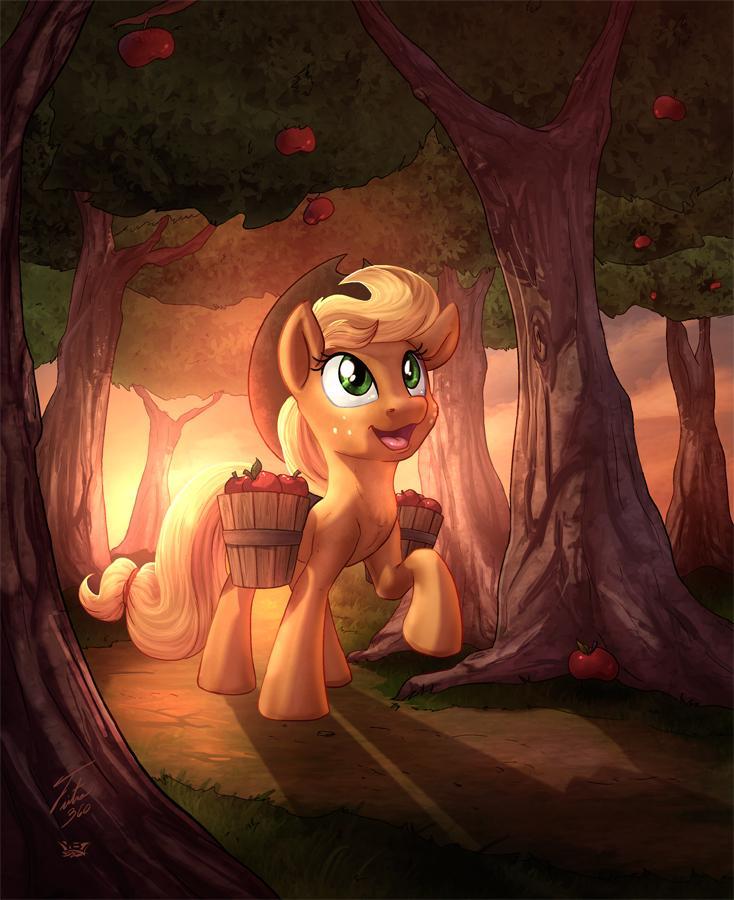 applejack s orchard by vest-d8j5psf