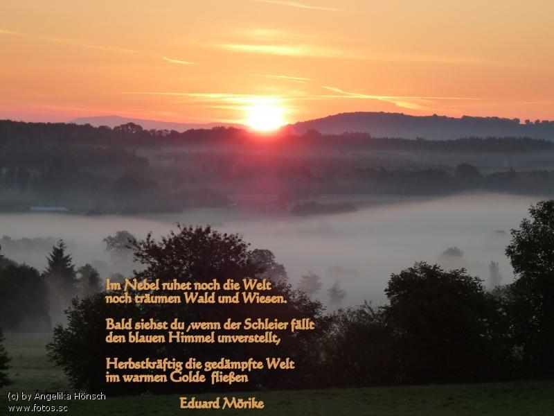 Morgennebel  Herbstgedicht