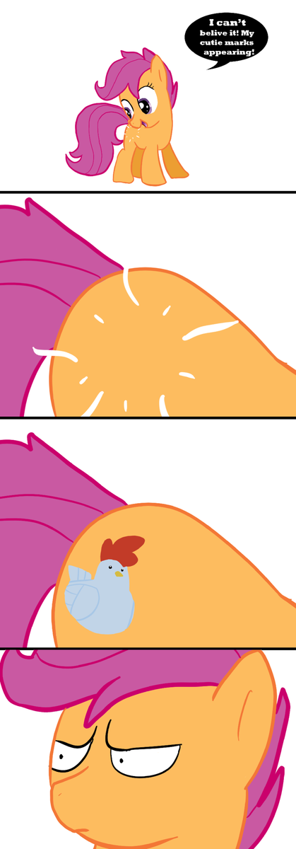 scootaloo  s new cutie mark by sharkayar