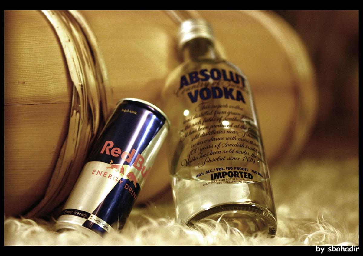 absolut vodka  red bull by sbahadir