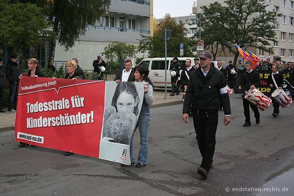 neonazi demo schwerin 10 09 25 01