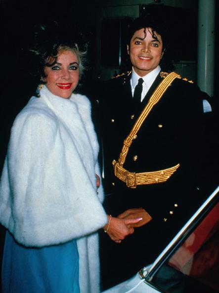 liz taylor michael jackson