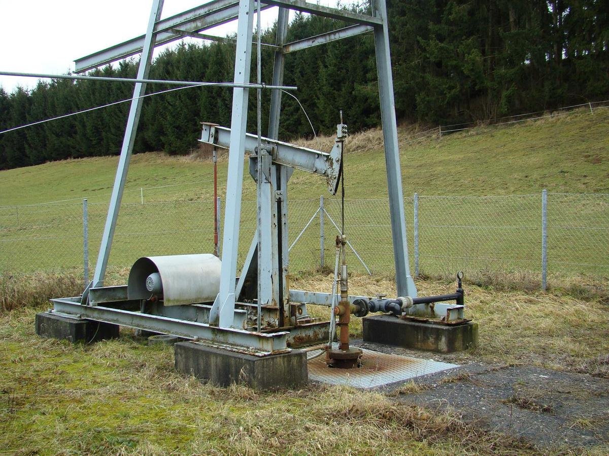 Gestaengetiefpumpe fuer Heilwasser bei B