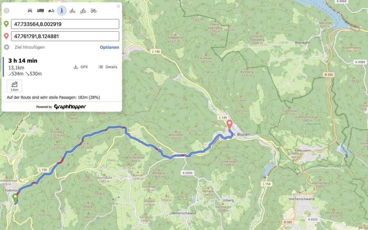 Alternative 5.Etappe