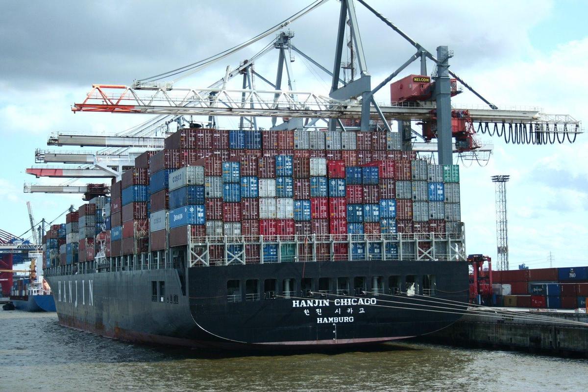 Containerschiff Hanjin Chicago