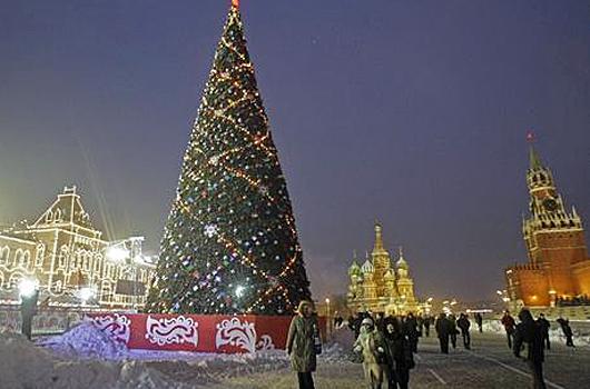 7T2Bxd Weihnachtsbaum auf dem Roten Plat