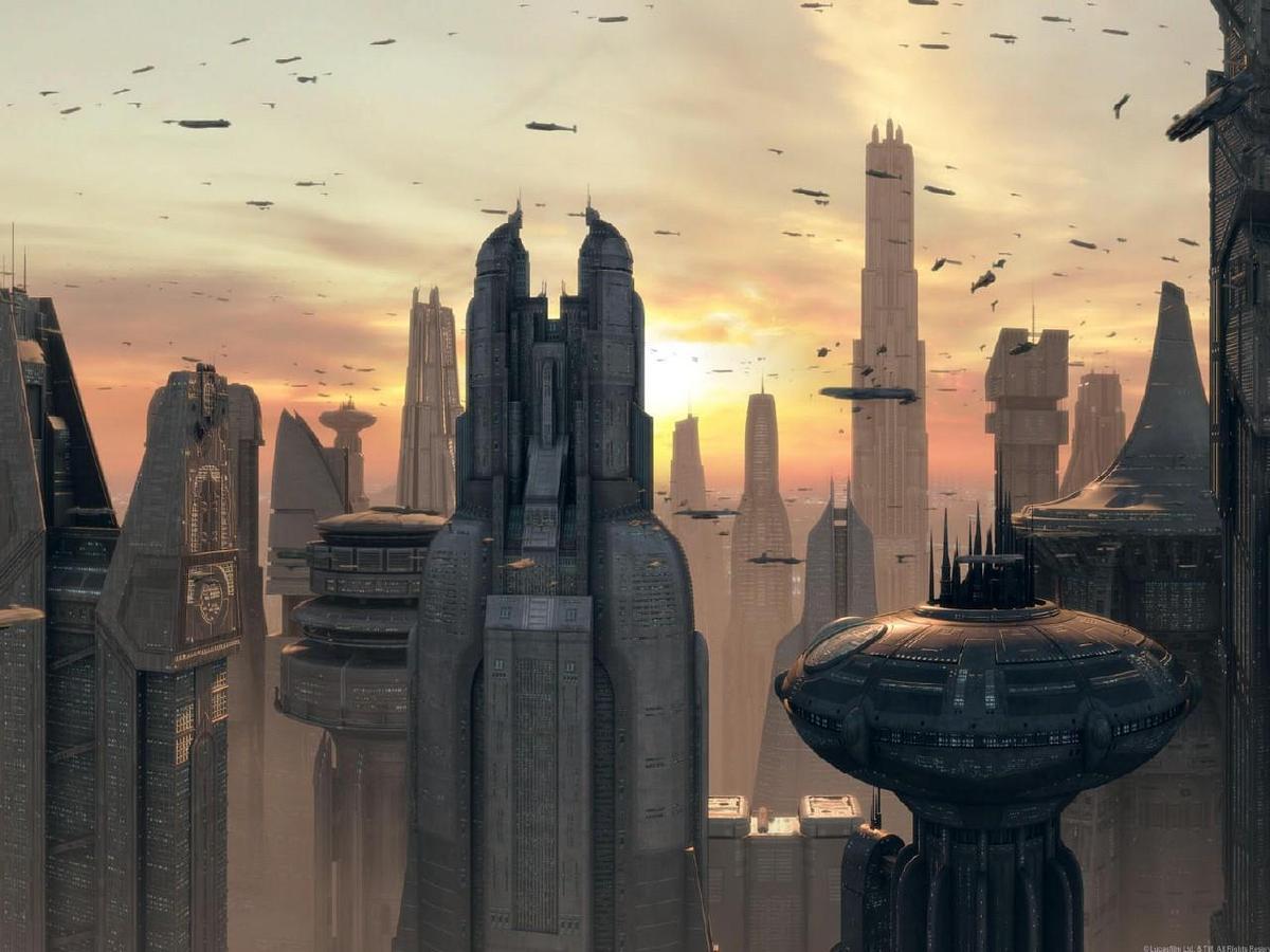 Coruscant view EII 1