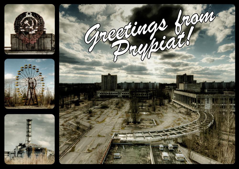 prypiat postcard