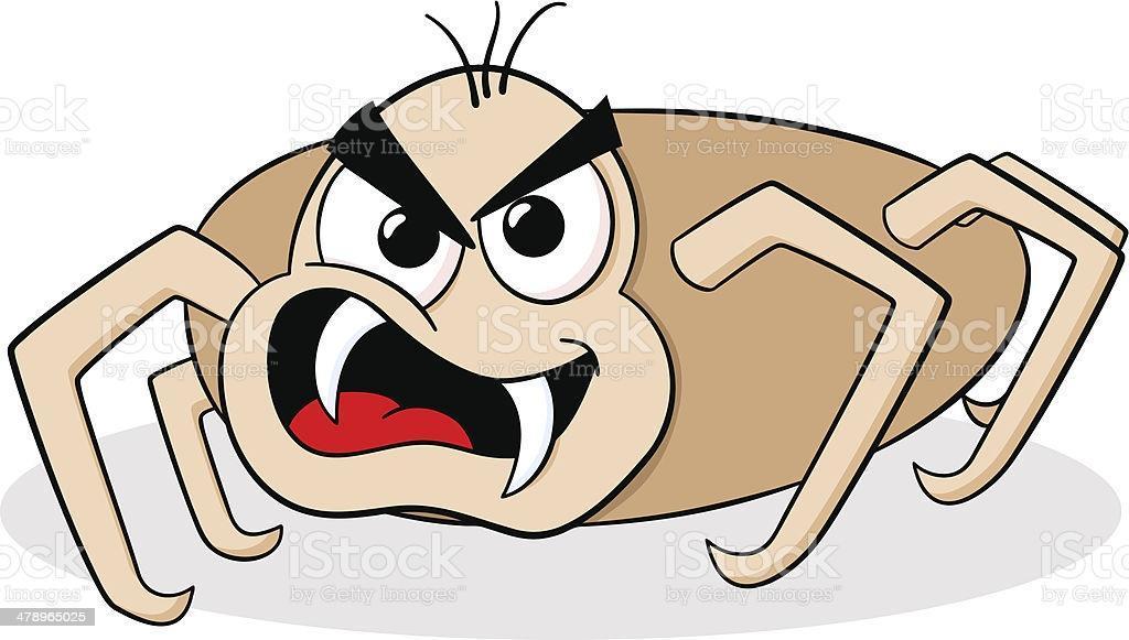 dangerous-cartoon-tick-vector-id47896502