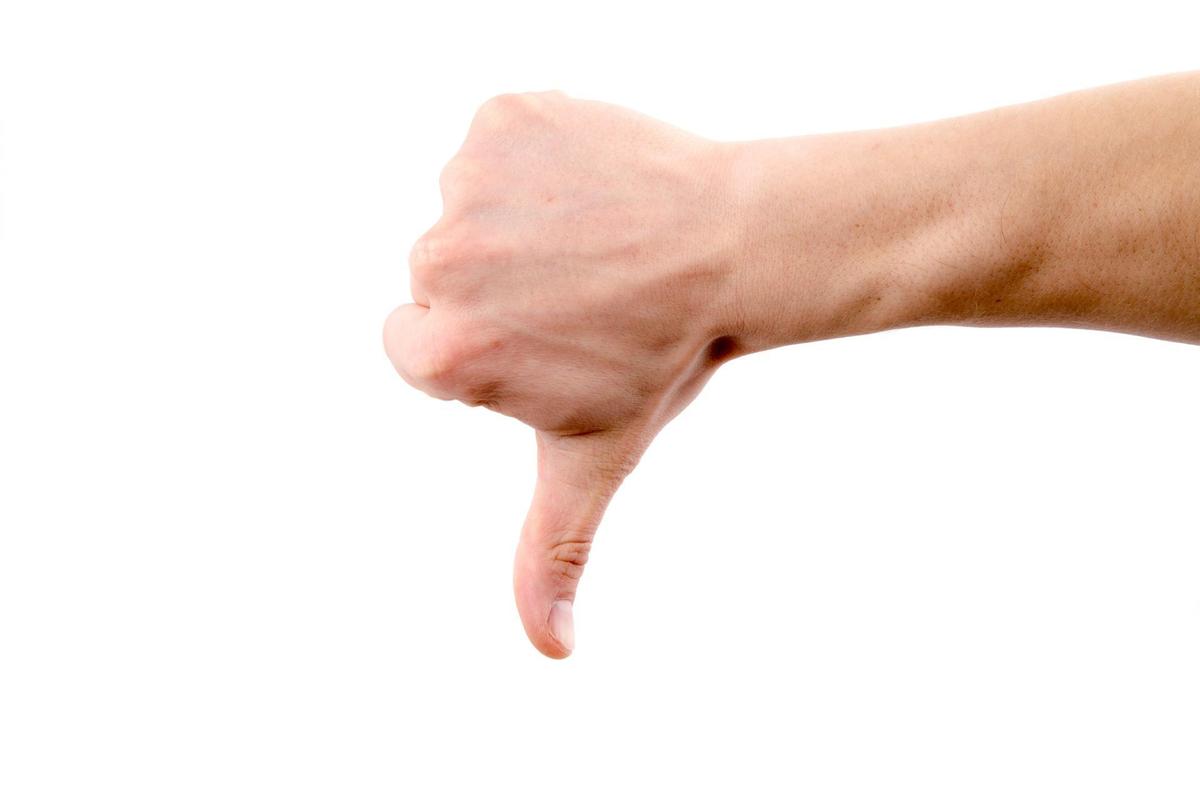 hand-with-thumb-down