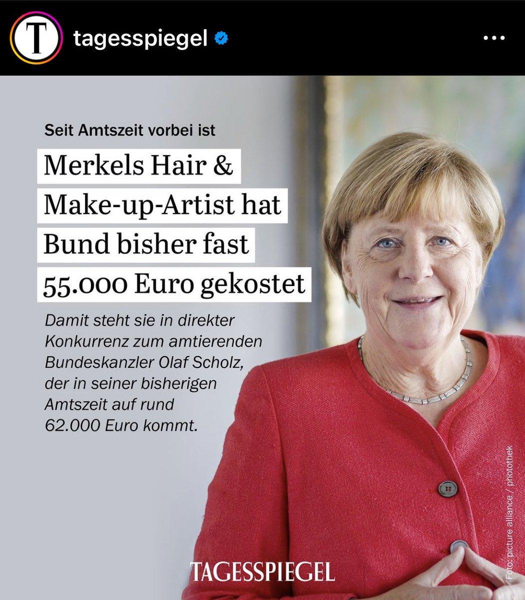 Merkel an den Haaren herbeigezogen - Cop