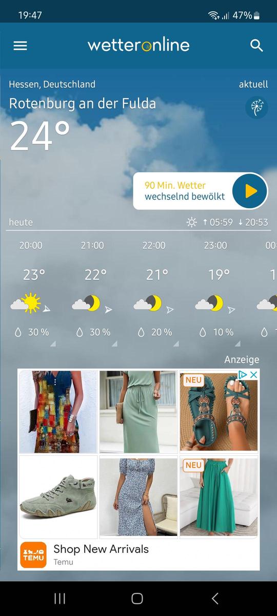 Screenshot 20240809 194706 WeatherRadar