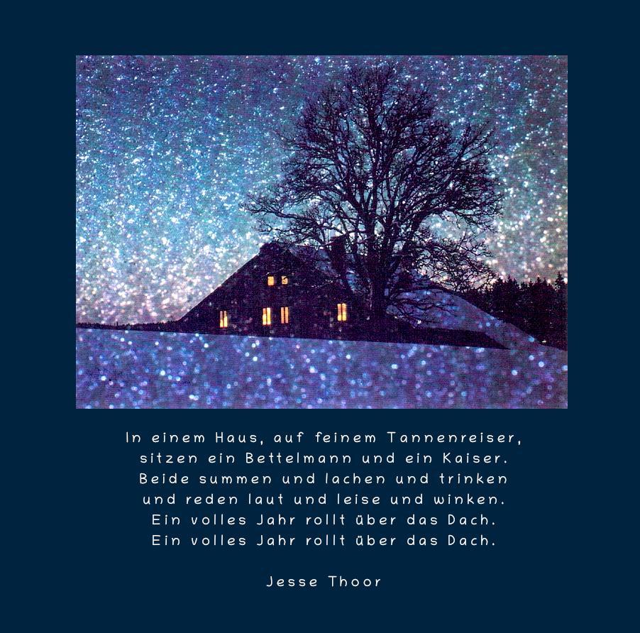 Neujahrswnsche 2026 Haus