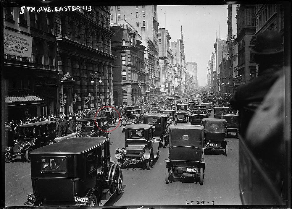 New York Easter Parade 1913 X