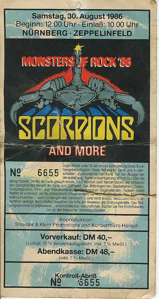 Scorpions Bon Jovi Def Leppard Ozzy Osbo