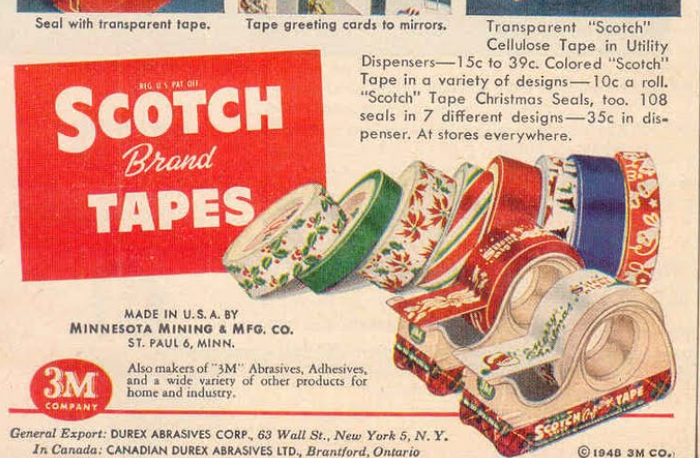 Then And Now 76 Scotch Brand Tape