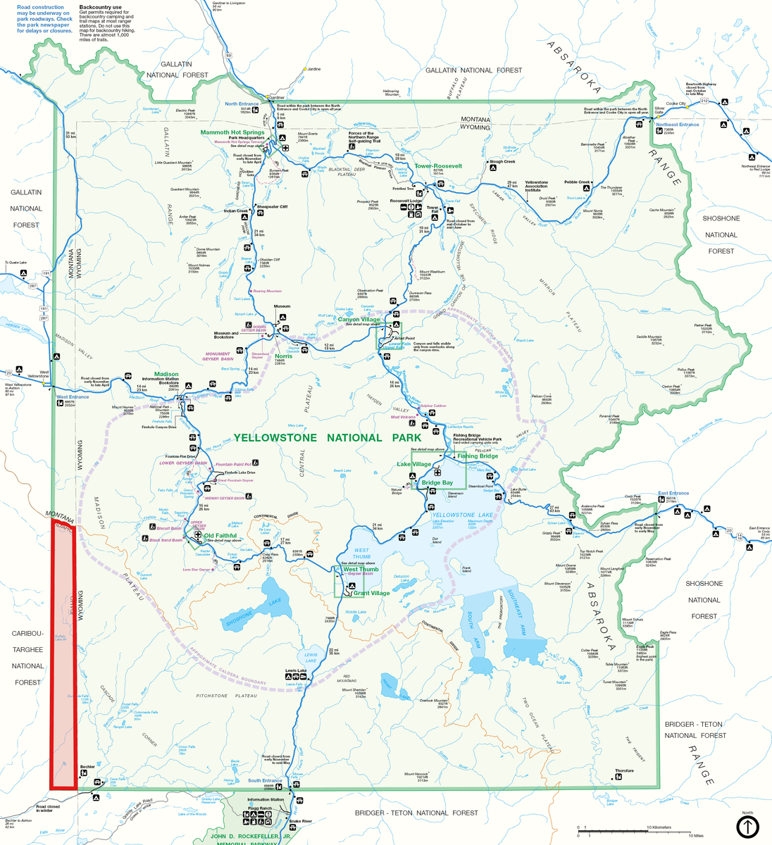 Yellowstone Zone of Death