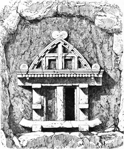 Facade of Rock Tomb 28Myra29