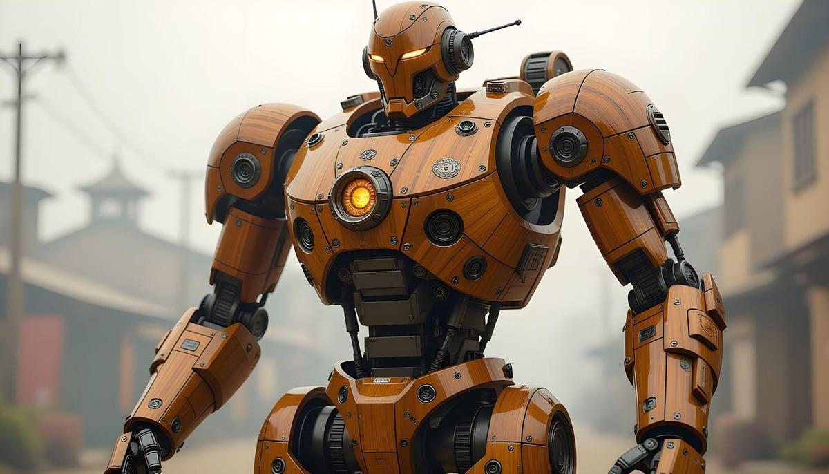 a-realistic-robot-made-out-of-wood-and-s